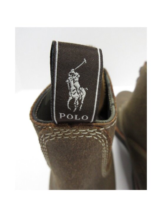 Polo Country Ralph Lauren Boots 11 D Suede Leather RL Army Camo Lined main image 12